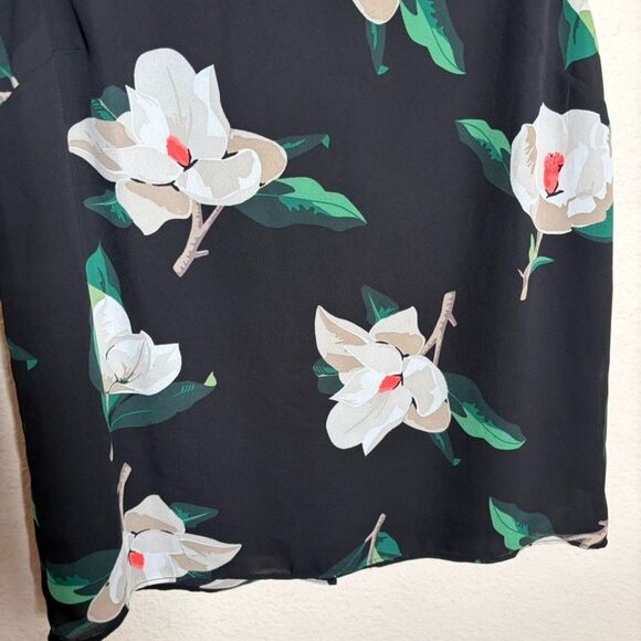 Banana Republic Tank Top Women's XS Floral Sleeveless Printed Career Shirt - Picture 3 of 7